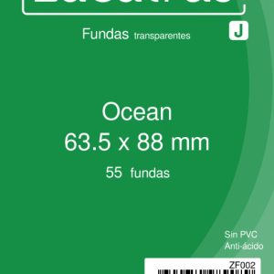 [ZF002] Fundas Zacatrus Ocean (Standard 63,5 mm x 88 mm) (55 uds)