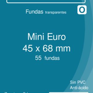 [ZF006] Fundas Zacatrus Mini Euro (45 x 68 mm) (55 uds)