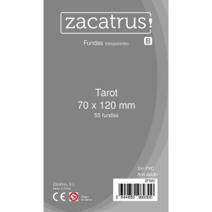 [ZF023] Fundas Zacatrus Tarot (70x120mm) (55)